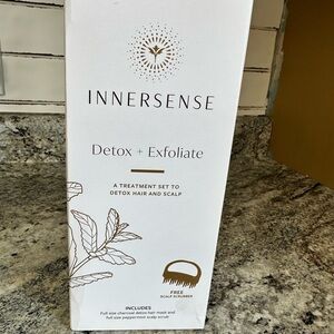 Innersense Detox + Exfoliate Hair Treatment Set - White